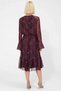Women's Crew Neck Long Sleeve Standard Sleeve Skater Fit Midi Knitted Dress Functional Sportswear - 6