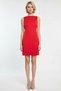 Women's Crew Neck Sleeveless A-Line Mini Woven Dress Functional - 4