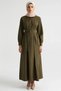 Women Shirt Collar Standard Sleeve Solid Pattern Woven Dress Functional Durable Quality Sports - 5