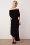 Women's Asymmetrical Neckline Sleeveless Woven A-Line Midi Dress Functional - 6