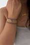 2 Letter Stainless |   Blackening |   Unisex |   Steel Bracelet Set - Lover, Couple, Friend Bracelet - 5