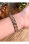 Vintage Stone Gold Inside Gold Women's Wristwatch - 2