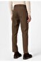 Tan High Waist Classic Men's Trousers - 4