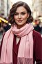 Women's Soft Textured Four Seasons Wearable Vegan Pashmina Shawl Scarf