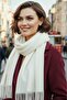 Women's Soft Textured Four Seasons Wearable Vegan Pashmina Shawl Scarf
