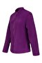 Lea Women's Full Zip Fleece Sweatshirt Purple - 2