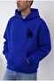 La Baskili Oversize Unisex Women/Men K Hooded Sweatshirt
