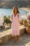 100% Cotton Tasseled Hooded Hürrem Bath Sauna Pool Beach Women Men Unisex Peshtemal Bathrobe with Pockets - 2