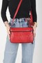 Genuine Leather Women's Shoulder and Messenger Bag - 7
