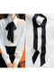 Women's Plain Skinny Scarf Neck Tie – Minimal Chic Style |   Suitable as a Gift - 7