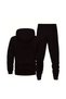 Unisex Bull Horn Printed Gray Black Oversized Tracksuit Set - 6