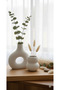 Boho Style Special Design Double Vase Set - Modern Artistic Decorative Accessory