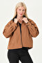 Women's coat leather collar women's coat - 6