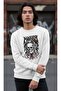 سويت شيرت للجنسين 0oversize 100% قطن مطبوع - 2