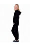Unisex Children's Classic Black 2 Thread Tracksuit Bottoms-433611 - 3
