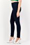 Women Regular Fit Solid Jeans, Navy - 2