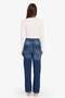 Mom Fit High Waist Ankle-Tapered Tube Leg Jeans G6898Ax25Cw - 5