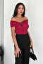Women's Buckled Off-Shoulder Blouse – Urban Accent - 2