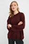 Basic Crew Neck Casual Knit Sweater - 5
