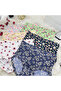 High-Waisted Floral Print Women's Panties – Soft Texture, Everyday Comfort - 5