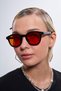Ashilla Black Orange Circus Glasses - 3