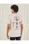 Men Ivory Printed T-Shirt - 3