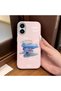 iPhone 16 Compatible Pink Leather Textured Silicone Protects Camera Shock-Absorbing Case
