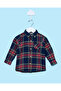 Infant Boys Black Casual Shirt With Pocket