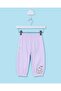 Infant Girls Lilac Marie Cat Print Active Pants