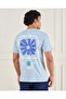 Men Blue Printed T-Shirt - 3