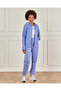 Senior Girls Blue Printed Track Pants - 2