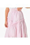 Schiffli Detail A-Line Skirt with Elasticated Waistband - 4