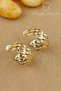 Xuping Vip Earrings - Xuping Chain Ring Model Xuping Nail Earrings Non-Tarnish Non-Fading 2cm - 2