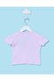 Infant Boys Lilac Printed T-Shirt - 8