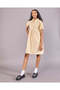 Senor Girls Beige Poplin Shirt Dress - 5