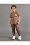 Boys Brown Jogger Pants - 2