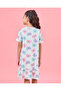 Girls Blue Printed Nightshirt - 3