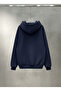 Kangaroo Pocket Hooded Oversized Sweatshirt - 2