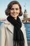 Women's Soft Textured Four Seasons Wearable Vegan Pashmina Shawl Scarf