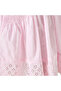 Schiffli Detail A-Line Skirt with Elasticated Waistband - 5