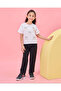 Girls White Printed T-Shirt - 5