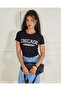 Women Black Printed Casual T-Shirt - 5