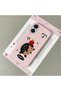 iPhone 16 Compatible Pink Leather Textured Silicone Protects Camera Shock-Absorbing Case Hedgehog - 2