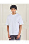 Men Plain White Round Neck T-Shirt T-Shirt