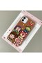 iPhone 12/12 Pro Compatible Brown Leather Texture Silicone Protects Camera Shock-Absorbing Case Cartoon - 2