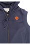 Organic Hooded Sleeveless Navy Blue Winter Boys' Sports Vest - 3