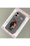 iPhone 16 Compatible Gray Leather Textured Silicone Protects Camera Shock-Absorbing Case Hedgehog - 2