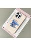 iPhone 14 Pro Compatible White Leather Textured Silicone Protects Camera Shock Absorbing Case - 2