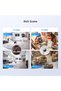 EZVIZ C7 Dual Lens 2K+ CCTV Camera for Home, 360° Baby Monitor, Color Night Vision, Human & Pet Detection, Auto Tracking, Two-Way Calling, Patrol Mode, Alexa & Google Control, 512GB Storage Supports - 8