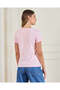 Women Pink Printed T-Shirt - 3